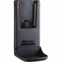 Dettagli tecnici Colore Nero Supporto a parete Le staffe ideali per il montaggio delle stazioni Moldex sulle pareti. Punti di ...