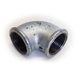 Gomito curva ghisa zincata ff da 1''+1/2''