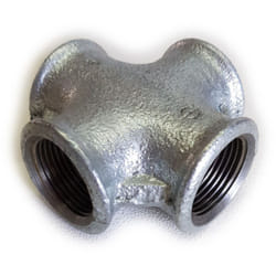 Croce in ghisa zincata fff da 1''