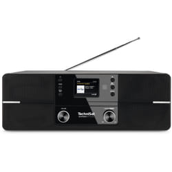 TechniSat DIGITRADIO 371 CD BT Analogico e digitale 10 W DAB+, FM Nero Riproduzione MP3