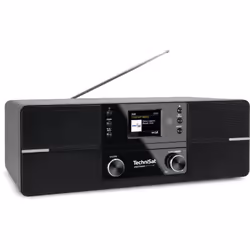 TechniSat DIGITRADIO 371 CD BT Analogico e digitale 10 W DAB+, FM Nero Riproduzione MP3