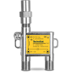 TechniSat Power Inserter FW1 Splitter per cavo Argento