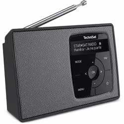 TechniSat DigitRadio 2 Portatile Digitale Nero, Argento