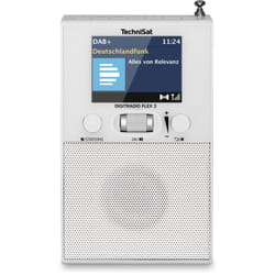 TechniSat DigitRadio Flex 2 Portatile Digitale Bianco