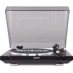 TechniSat TechniPlayer LP 200 Giradischi con trasmissione a cinghia Nero, Argento