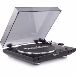 TechniSat TechniPlayer LP 200 Giradischi con trasmissione a cinghia Nero, Argento