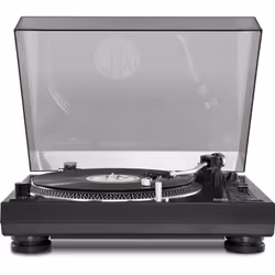 TechniSat TechniPlayer LP 300 Giradischi a trasmissione diretta Nero, Argento - Vista aggiuntiva 4