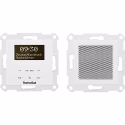 TechniSat DIGITRADIO UP 55, A muro, Analogico e digitale, DAB+, FM, 87,5 - 108 MHz, 174 - 240 MHz, 4 W