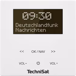 TechniSat DIGITRADIO UP 55 A muro Analogico e digitale Bianco - Vista aggiuntiva 4