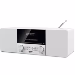 TechniSat DIGITRADIO 3 Personale Analogico e digitale Acciaio inox, Bianco - Vista aggiuntiva 4