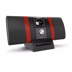 TechniSat MULTYRADIO 4.0 Mini impianto audio domestico 20 W Nero, Rosso
