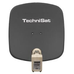 TechniSat Digidish 45 Twin antenna per satellite Grigio
