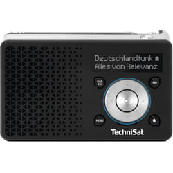 TechniSat DIGITRADIO 1 A Portatile Analogico e digitale Nero, Argento