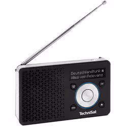 TechniSat DIGITRADIO 1 A Portatile Analogico e digitale Nero, Argento - Vista aggiuntiva 4