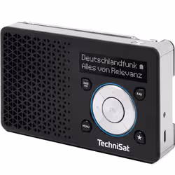 TechniSat DIGITRADIO 1 A Portatile Analogico e digitale Nero, Argento - Vista aggiuntiva 5