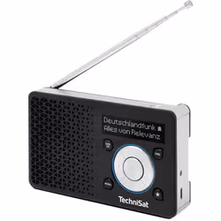 TechniSat DIGITRADIO 1 A Portatile Analogico e digitale Nero, Argento - Vista aggiuntiva 6