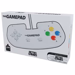 Retro Games The Gamepad Bianco USB 2.0 Digitale MAC, PC - Vista aggiuntiva 6