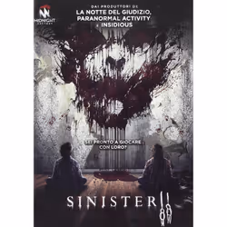 PLAION Sinister, DVD, Inglese, ITA, Horror, 2D, ITA, 16:9