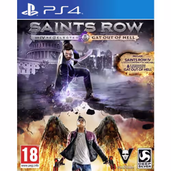 PLAION Saints Row IV: Re-elected Gat Out Of Hell, PS4, PlayStation 4, Modalità multiplayer, M (Mature)