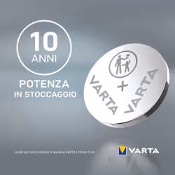 Varta LITHIUM Coin CR2025 (Batteria a bottone, 3V) Blister da 1 - Vista aggiuntiva 5