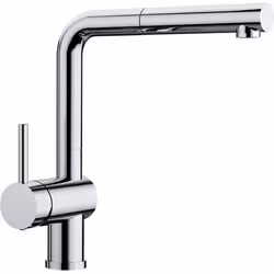 BLANCO LINUS-S, Standard, Cromo, Metallo, Leva sanitaria, Singolo, Germania