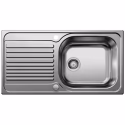 Lavello da cucina Tipo XL 6 S versione in acciaio inossidabile materiale acciaio inox adatto per il montaggio superiore lavel ...