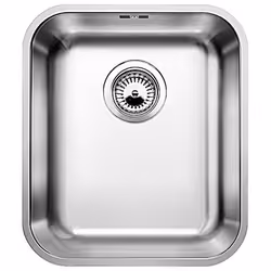BLANCO SUPRA 340-U, Lavello sottopiano, Rettangolare, Acciaio inox, Acciaio inox, 1 ciotole, Rettangolare