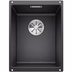 Lavello da cucina Subline 320-U con scarico InFino® colore antracite materiale SILGRANIT® PuraDur® il lavello è destinato al ...