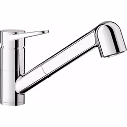 Miscelatore monocomando per lavello con doccetta estraibile colore: cromato montaggio: foro singolo, verticale braccio di ero ...