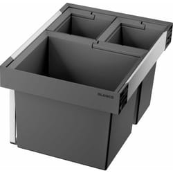 Flexon ii - Pattumiera differenziata incorporata, capacità 35 l 526640 - Blanco