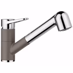 Miscelatore cucina a leva con doccetta estraibile Silgranit Look - colore del silgranit, da combinare con lavelli Silgranit P ...