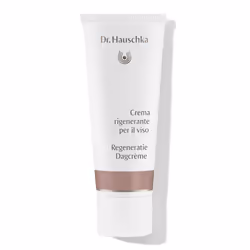 Crema Rigenerante per il Giorno Dr. Hauschka con ingredienti naturali, ideale per idratare e migliorare l'elasticità della pe ...