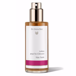 La Lozione per Capelli Dr. Hauschka con estratti naturali di neem e rosmarino rinforza, stimola la crescita e dona volume ai  ...