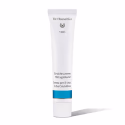 La Crema per il viso Erba Cristallina Dr. Hauschka MED lenisce e idrata la pelle secca e atopica. Formula naturale con estrat ...