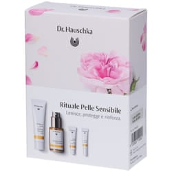 Dr. Hauschka Kit Pelle Sensibile con Latte Detergente + Lozione Tonificante + Crema Viso + Siero