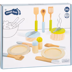 Small Foot Design Set stoviglie e pentole Cucina per bambini - Vista aggiuntiva 5