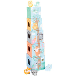 Small foot Stacking Tower Pastel Animals 12m+ 10 pz