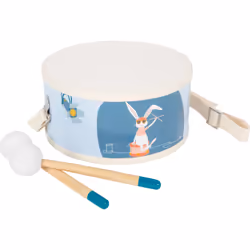 Small Foot Design 12250, Percussioni giocattolo, Tamburo, 3 anno/i, Multicolore