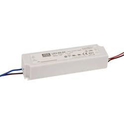 Mean Well - LPV-60-5 Trasformatore per led Tensione costante 40 w 0 - 8 a 5 v/dc non dimmerabile, Protezione sovraccarico