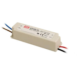 LPV-20-24 Trasformatore per led Tensione costante 20 w 0 - 0.84 a 24 v/dc non dimmerabile, Protezione sovracc - Mean Well