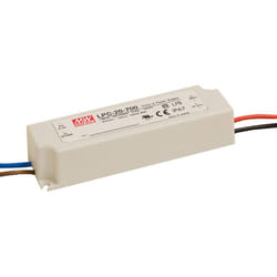 LPC-20-700 Driver per led Corrente costante 21 w 0.7 a 9 - 30 v/dc non dimmerabile, Protezione sovraccarico 1 - Mean Well