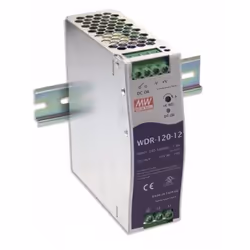 MEAN WELL WDR-120-48, 120 W, 180 - 550 V, 47 - 63 Hz, 0.7 - 1.2 A, 50 ms, 92%