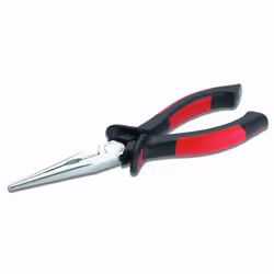 Cimco 10 0216, Pinze a becco lungo, Resistente agli urti, Plastica, Nero, Rosso, 200 mm, 20,3 cm (8")