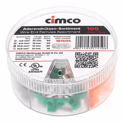 Cimco 187604, iso FR1, Naturale, Plastica, Poliammide, 1 pz, 42 mm, 90 mm