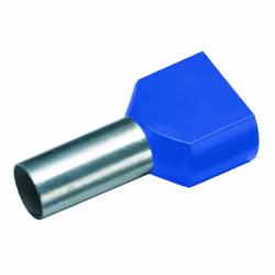 Cimco 182476, Capocorda per cavo, Latta, Dritto, Blu, Metallico, Rame, Polipropilene (PP)