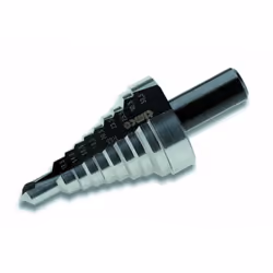 Cimco 201275, Trapano, Punta da trapano a cono, Rotazione manuale destra, 3,2 cm, Attacco cilindrico, Nero, Acciaio inox