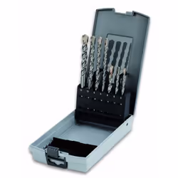 Cimco 201395, Martello perforatore, Set di punte per trapano, Rotazione manuale destra, SDS-plus, Acciaio inox, 7 pz