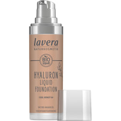 Lavera Hyaluron Liquid Foundation 30 ml Flacone a pompa Crema 04 Honey