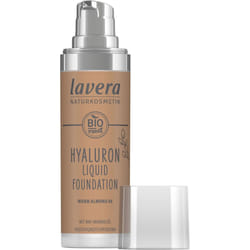Lavera Hyaluron Liquid Foundation 30 ml Flacone a pompa Crema 06 Warm Almond