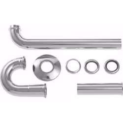 sifone a tubo per lavabo 1 1/4''